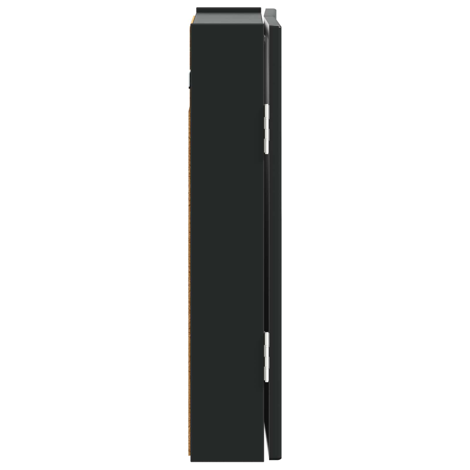 vidaXL Dartboard Cabinet ARNHEM Black 52.5 x 10.5 x 53.5 cm 5