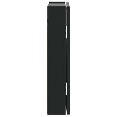 vidaXL Dartboard Cabinet ARNHEM Black 52.5 x 10.5 x 53.5 cm 5