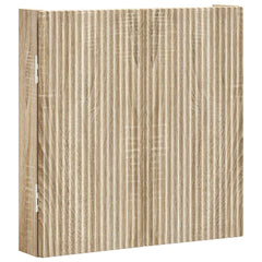 vidaXL Dartboard Cabinet ARNHEM Sonoma Oak 52.5 x 10.5 x 53.5 cm 4