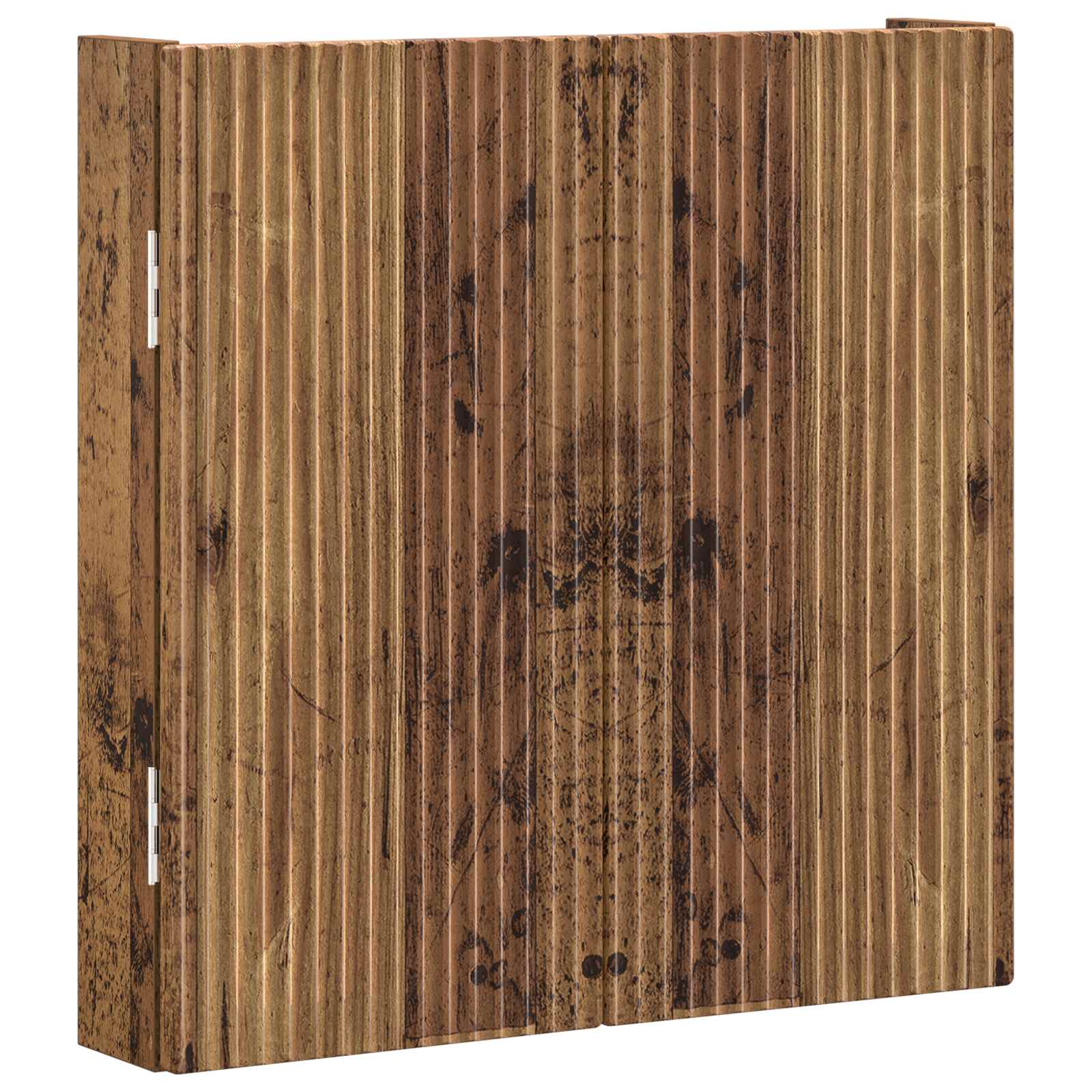 vidaXL Dartboard Cabinet ARNHEM Old Wood 52.5 x 10.5 x 53.5 cm 4