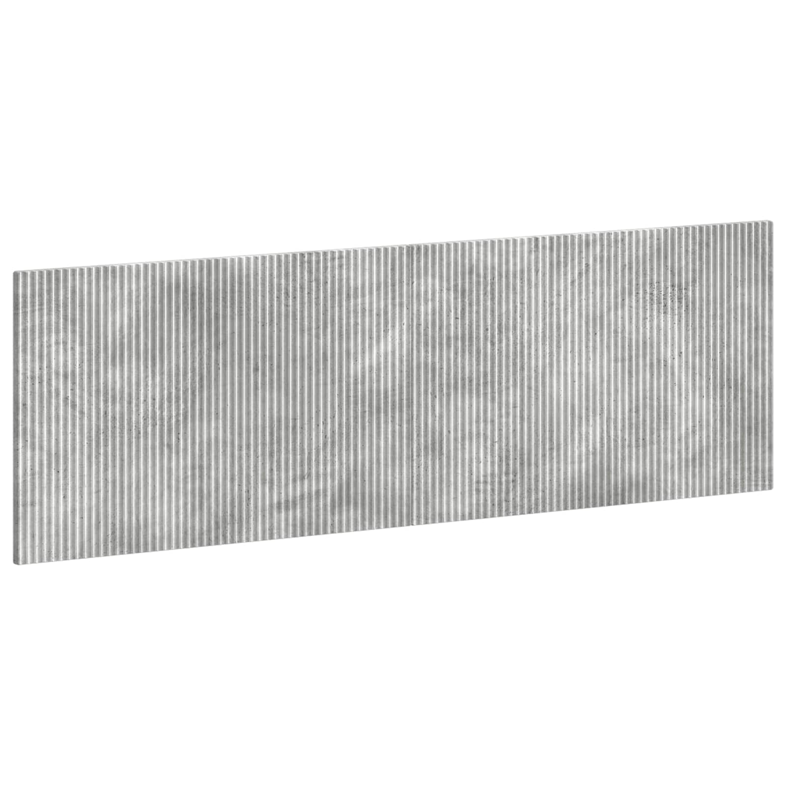 vidaXL Wall-Mounted Headboard ARNHEM Concrete Grey Engineered Wood 2