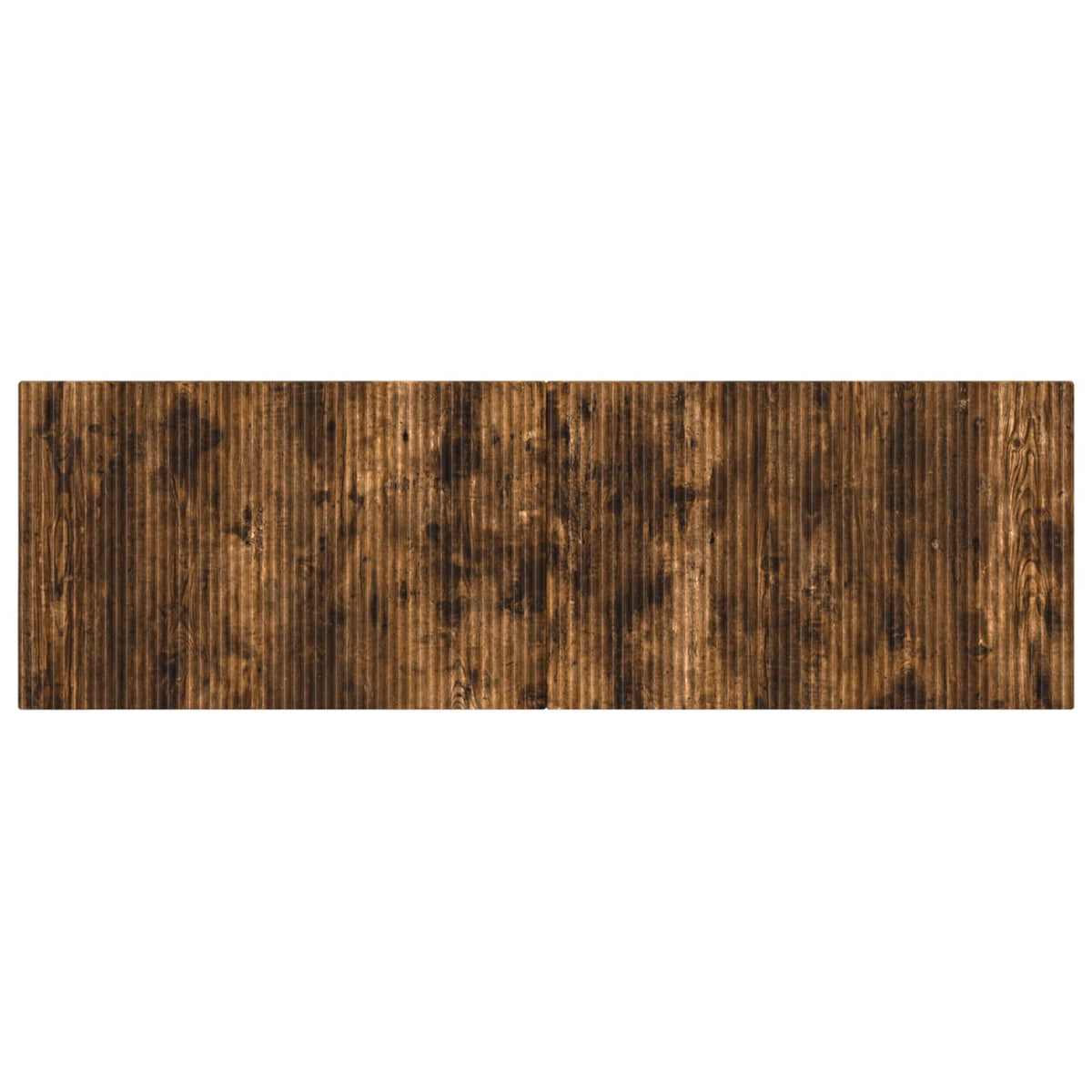 Wall-Mounted Headboard ARNHEM Engineered Wood Width 160 cm Smoked oak