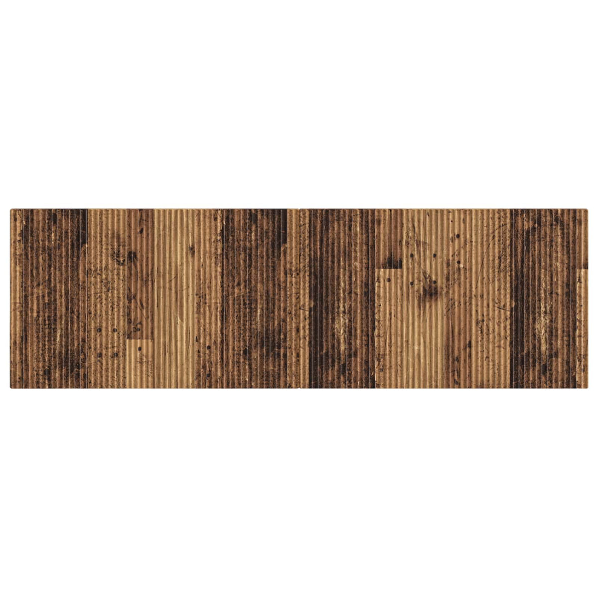 Wall-Mounted Headboard ARNHEM Engineered Wood Width 160 cm Old wood