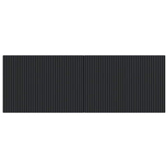 vidaXL Wall-Mounted Headboard ARNHEM Black Engineered Wood 3