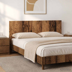 vidaXL Wall-Mounted Headboard ARNHEM Engineered Wood Width 140 cm