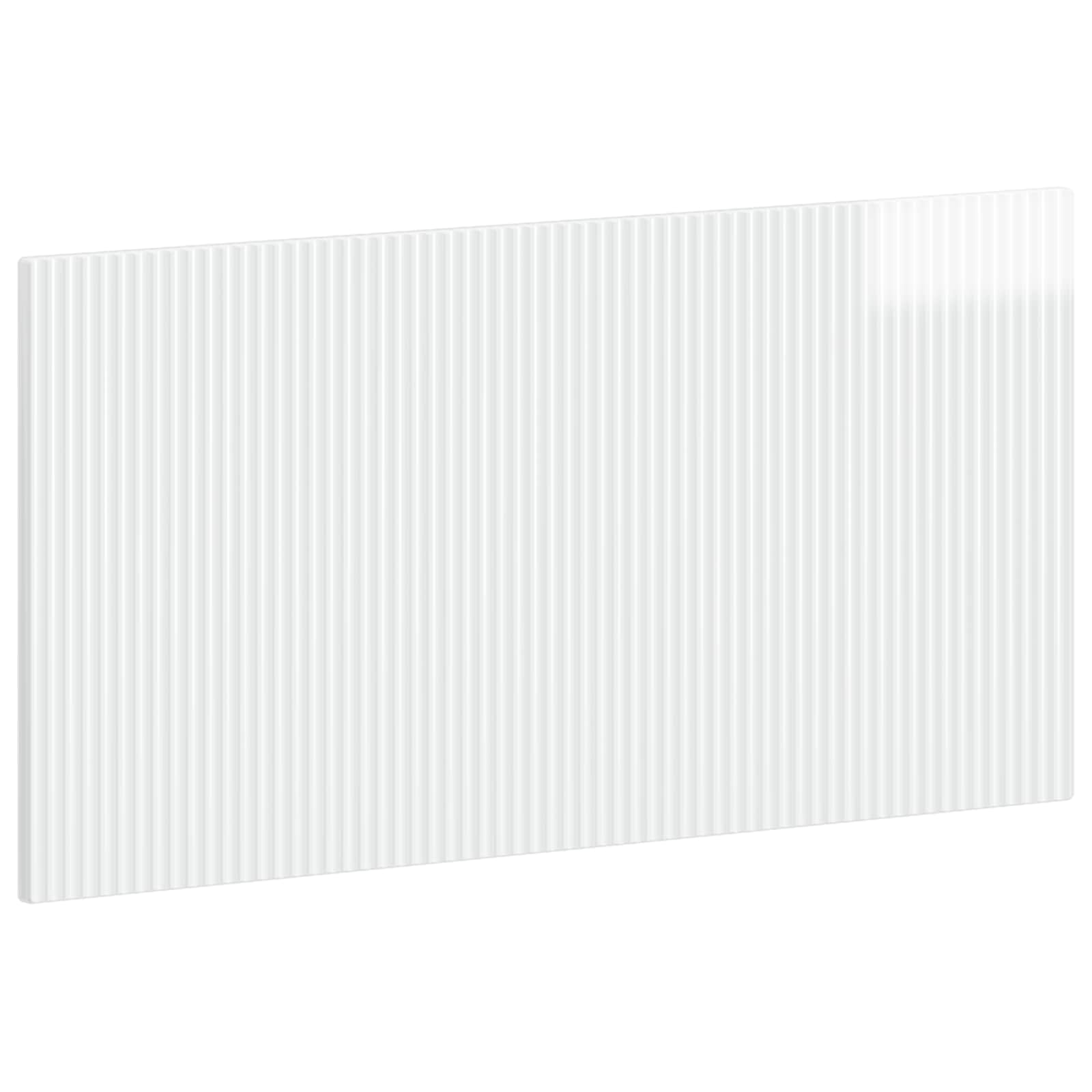 vidaXL Wall-Mounted Headboard ARNHEM High Gloss White Engineered Wood 2
