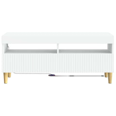 LED TV Cabinet ARNHEM 100 x 35 x 43 cm White