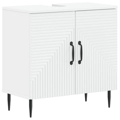 vidaXL Bathroom Sink Cabinet HAARLEM White 59.5 x 31.5x 59 cm 2