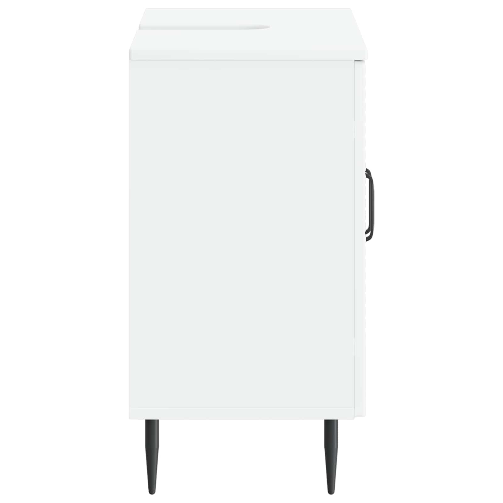 vidaXL Bathroom Sink Cabinet HAARLEM White 59.5 x 31.5x 59 cm 5