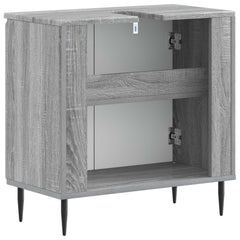 vidaXL Bathroom Sink Cabinet HAARLEM Grey Sonoma 59.5 x 31.5x 59 cm 6
