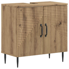 vidaXL Bathroom Sink Cabinet HAARLEM Artisan Oak 59.5 x 31.5x 59 cm 2