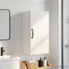 vidaXL Bathroom Wall Cabinet HAARLEM White 30 x 31 x 59 cm 1