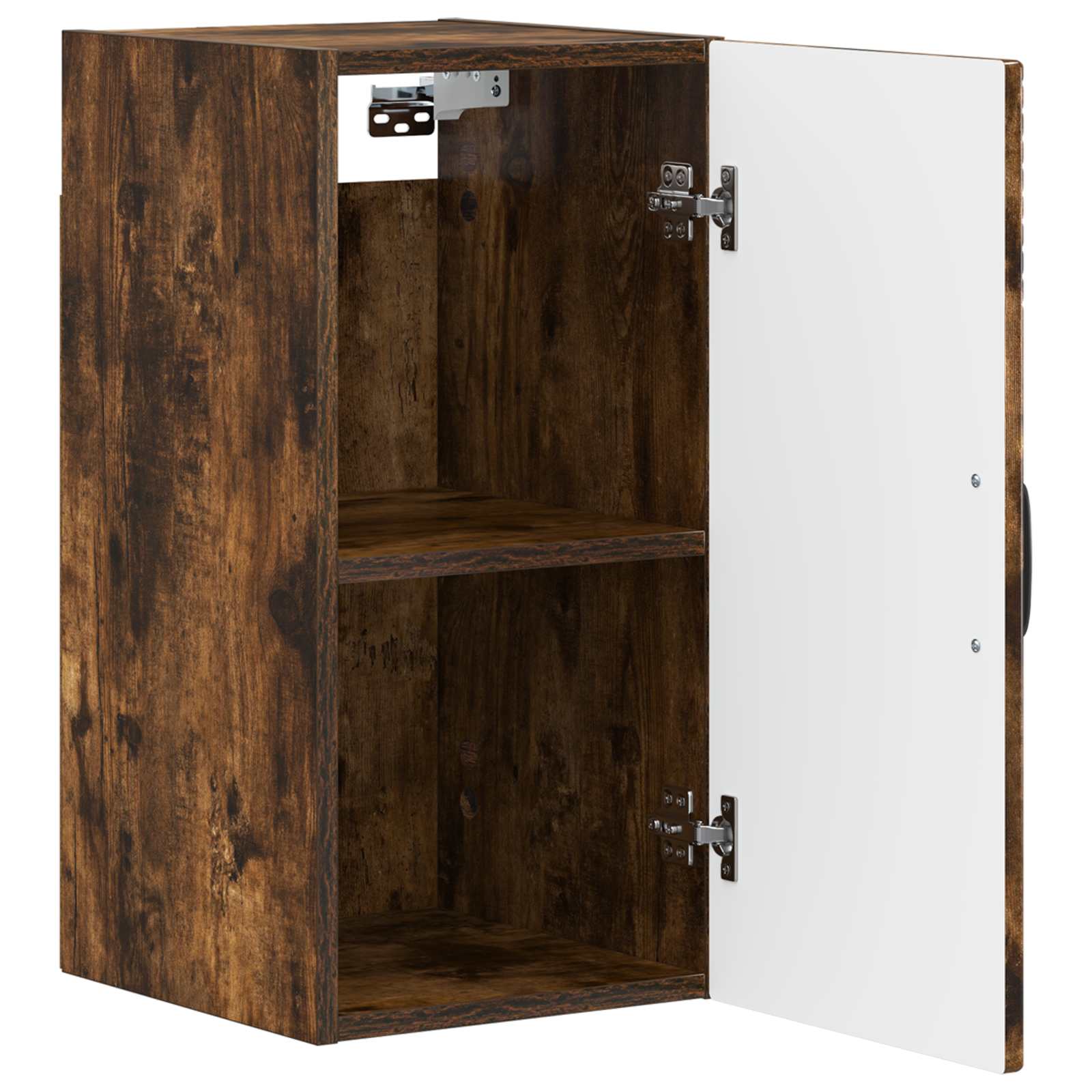 vidaXL Bathroom Wall Cabinet HAARLEM Smoked Oak 30 x 31 x 59 cm 3