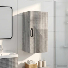 vidaXL Bathroom Wall Cabinet HAARLEM Grey Sonoma 30 x 31 x 59 cm 1