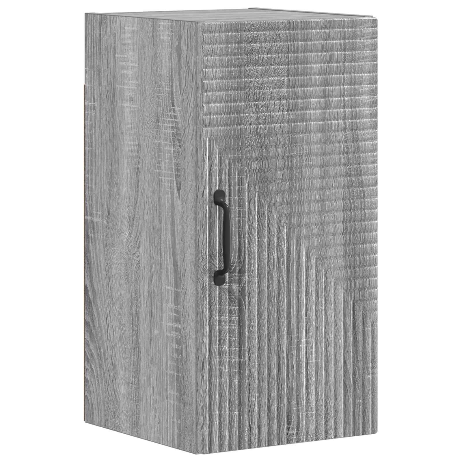 vidaXL Bathroom Wall Cabinet HAARLEM Grey Sonoma 30 x 31 x 59 cm 2