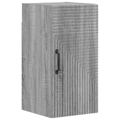vidaXL Bathroom Wall Cabinet HAARLEM Grey Sonoma 30 x 31 x 59 cm 2