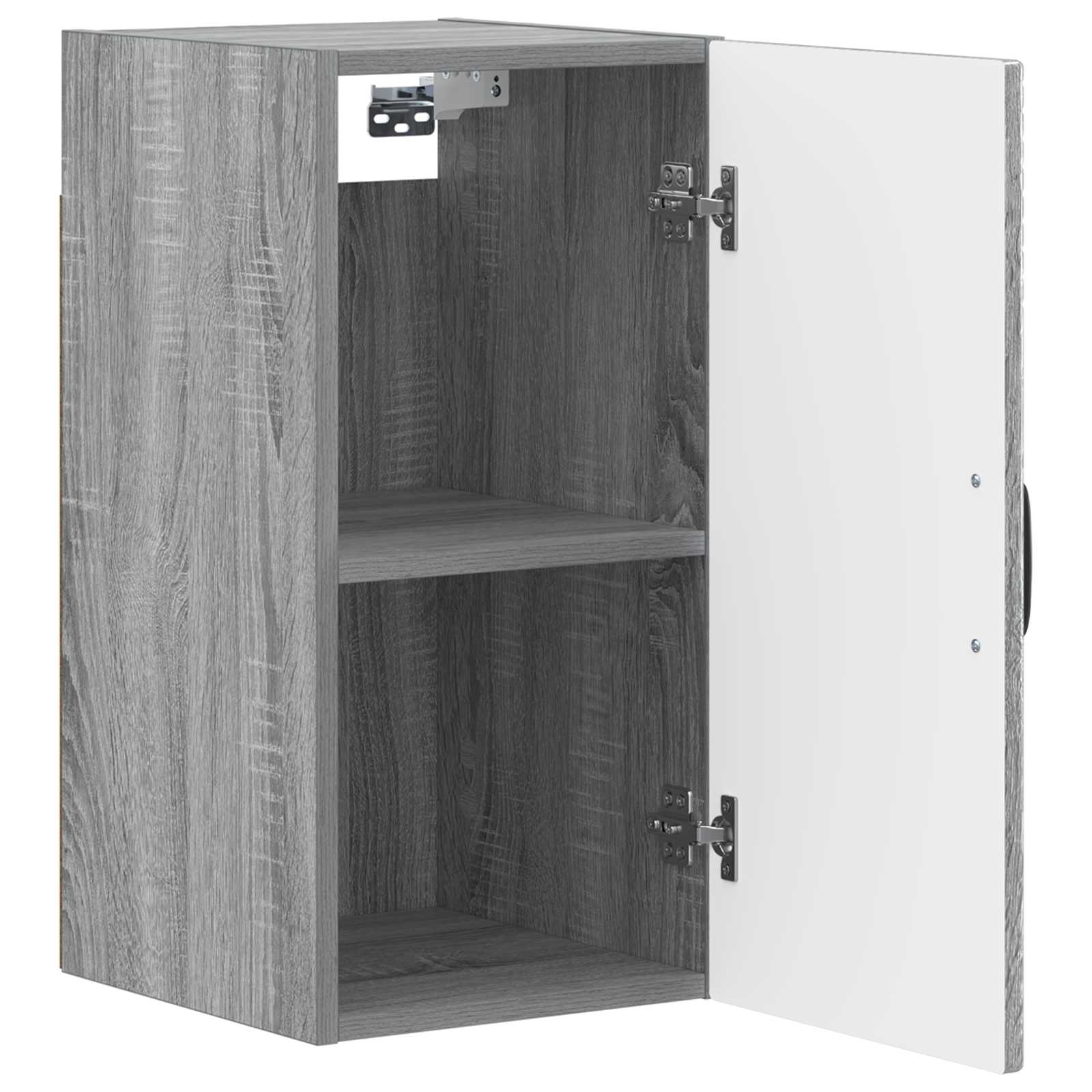 vidaXL Bathroom Wall Cabinet HAARLEM Grey Sonoma 30 x 31 x 59 cm 3