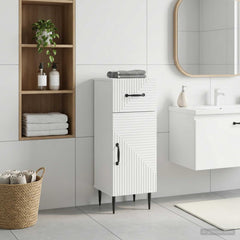 Bathroom Storage Cainet HAARLEM 30 x 31 x 80 cm White