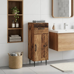 Bathroom Storage Cainet HAARLEM 30 x 31 x 80 cm Old wood