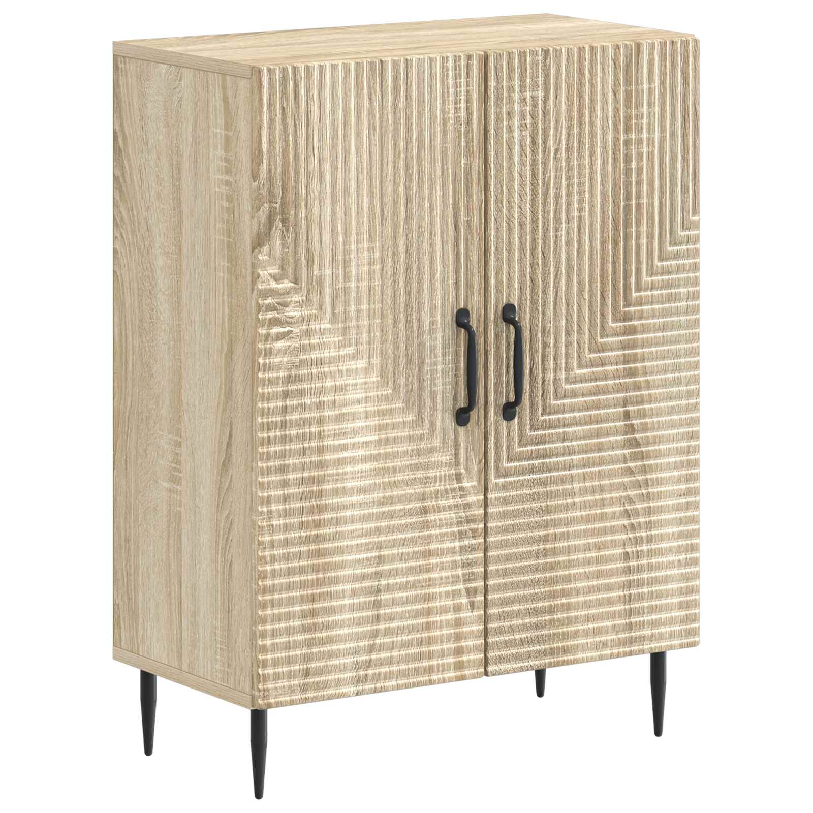 vidaXL Bathroom Storage Cainet HAARLEM Sonoma Oak 59.5 x 31 x 80 cm 2