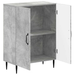 Bathroom Storage Cainet HAARLEM 59.5 x 31 x 80 cm Concrete grey
