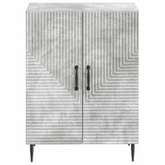 vidaXL Bathroom Storage Cainet HAARLEM Concrete Grey 59.5 x 31 x 80 cm 4