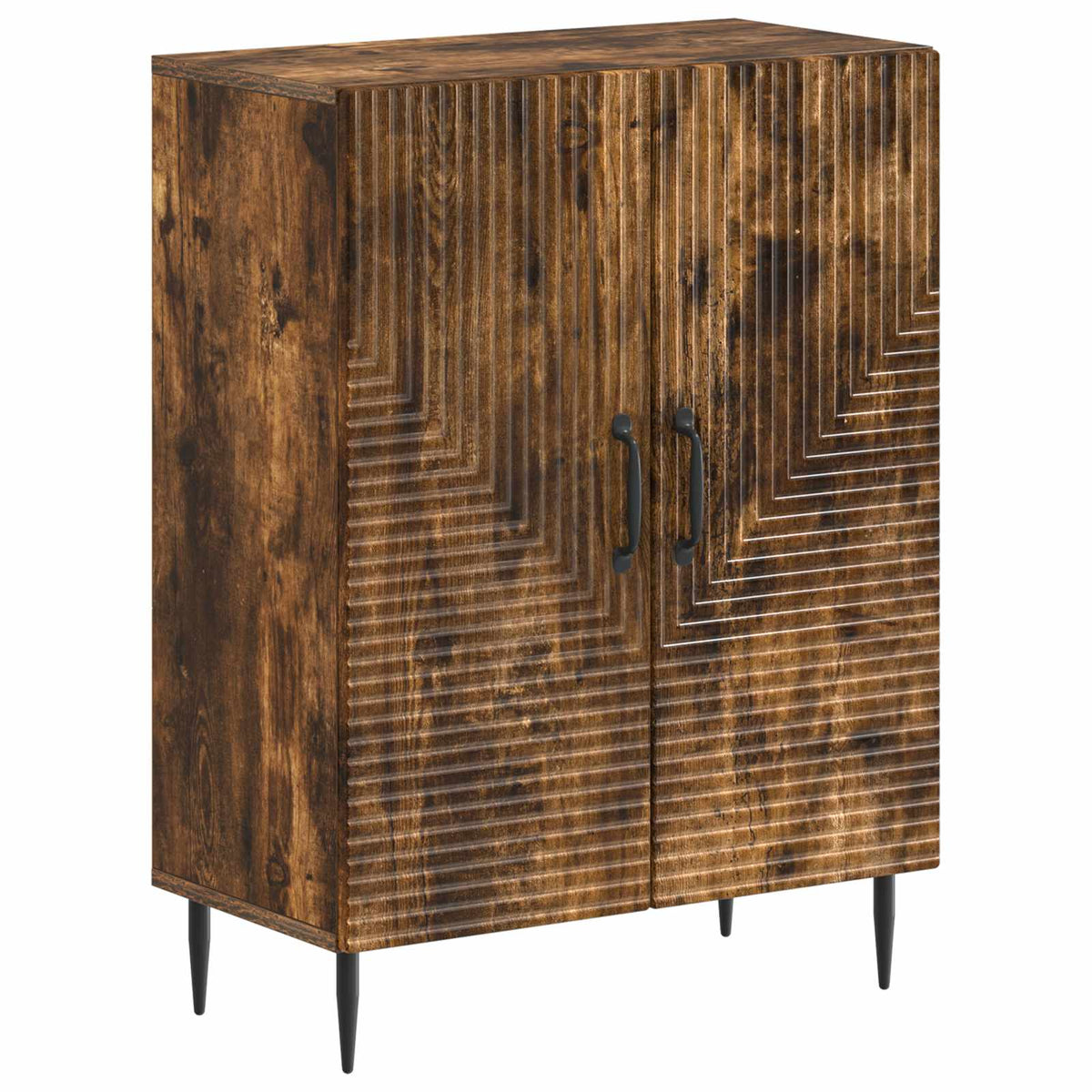 Bathroom Storage Cainet HAARLEM 59.5 x 31 x 80 cm Smoked oak