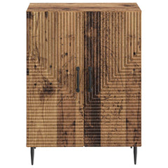 vidaXL Bathroom Storage Cainet HAARLEM Old Wood 59.5 x 31 x 80 cm 4