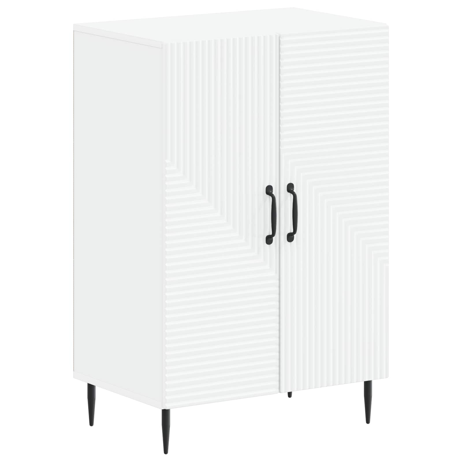 vidaXL Shoe Cabinet HAARLEM 59.5 x 39.5 x 89.5 cm Engineered Wood 2
