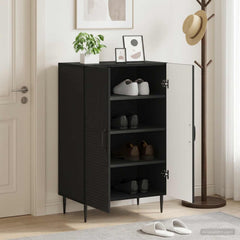 vidaXL Shoe Cabinet HAARLEM 59.5 x 39.5 x 89.5 cm Engineered Wood 1