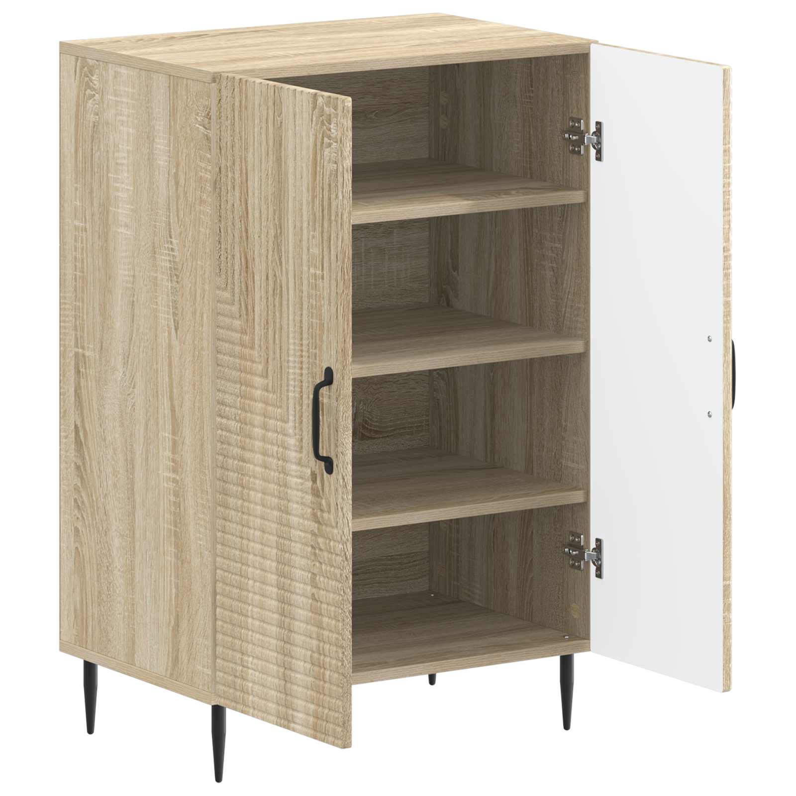 vidaXL Shoe Cabinet HAARLEM 59.5 x 39.5 x 89.5 cm Engineered Wood 3