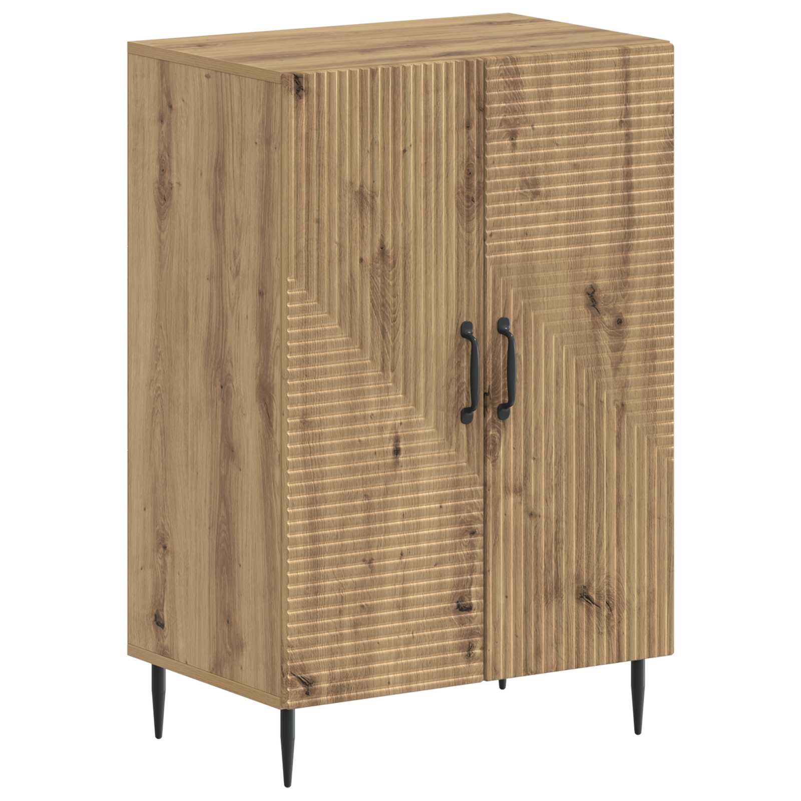 vidaXL Shoe Cabinet HAARLEM 59.5 x 39.5 x 89.5 cm Engineered Wood 2