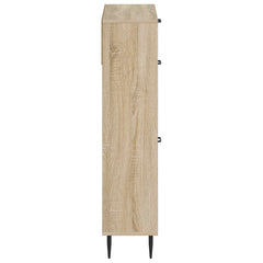 vidaXL Shoe Cabinet HAARLEM 78 x 24 x 103 cm Engineered Wood 5
