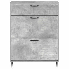 vidaXL Shoe Cabinet HAARLEM 78 x 24 x 103 cm Engineered Wood 4