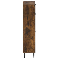 vidaXL Shoe Cabinet HAARLEM 78 x 24 x 103 cm Engineered Wood 5