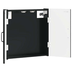 vidaXL Dartboard Cabinet HAARLEM Black 52.5 x 10.5 x 53.5 cm 3