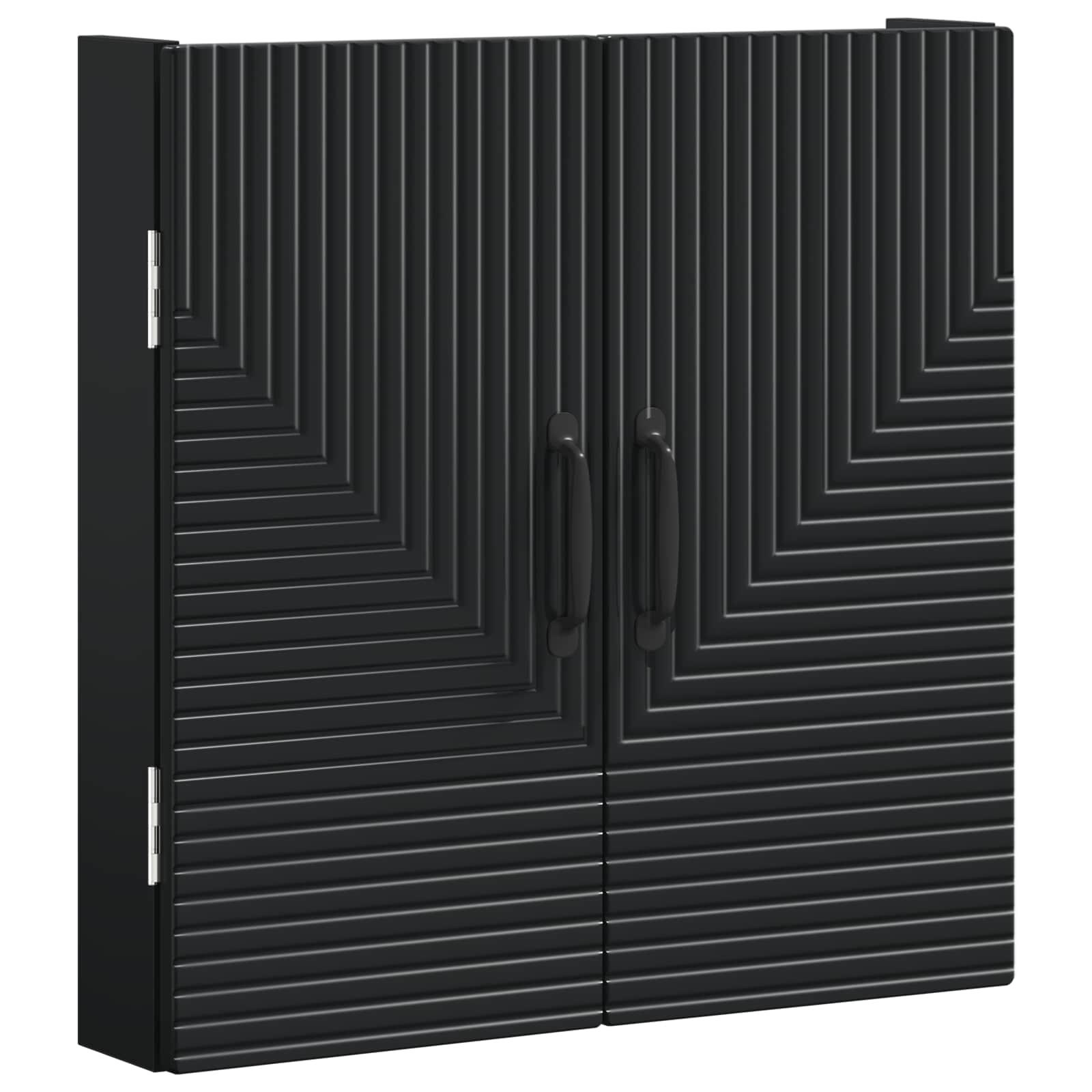 vidaXL Dartboard Cabinet HAARLEM Black 52.5 x 10.5 x 53.5 cm 4