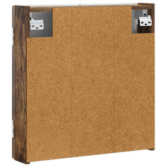 vidaXL Dartboard Cabinet HAARLEM Smoked Oak 52.5 x 10.5 x 53.5 cm 6
