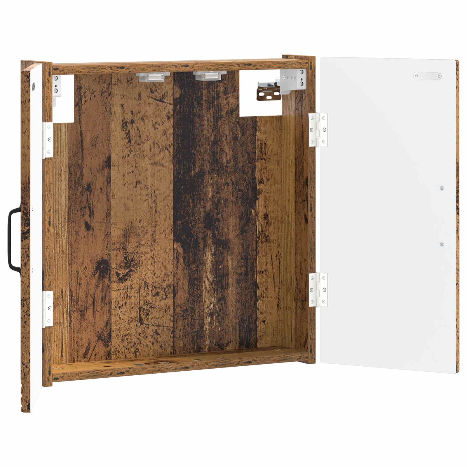 vidaXL Dartboard Cabinet HAARLEM Old Wood 52.5 x 10.5 x 53.5 cm 3