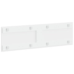vidaXL Wall-Mounted Headboard HAARLEM White Engineered Wood 5