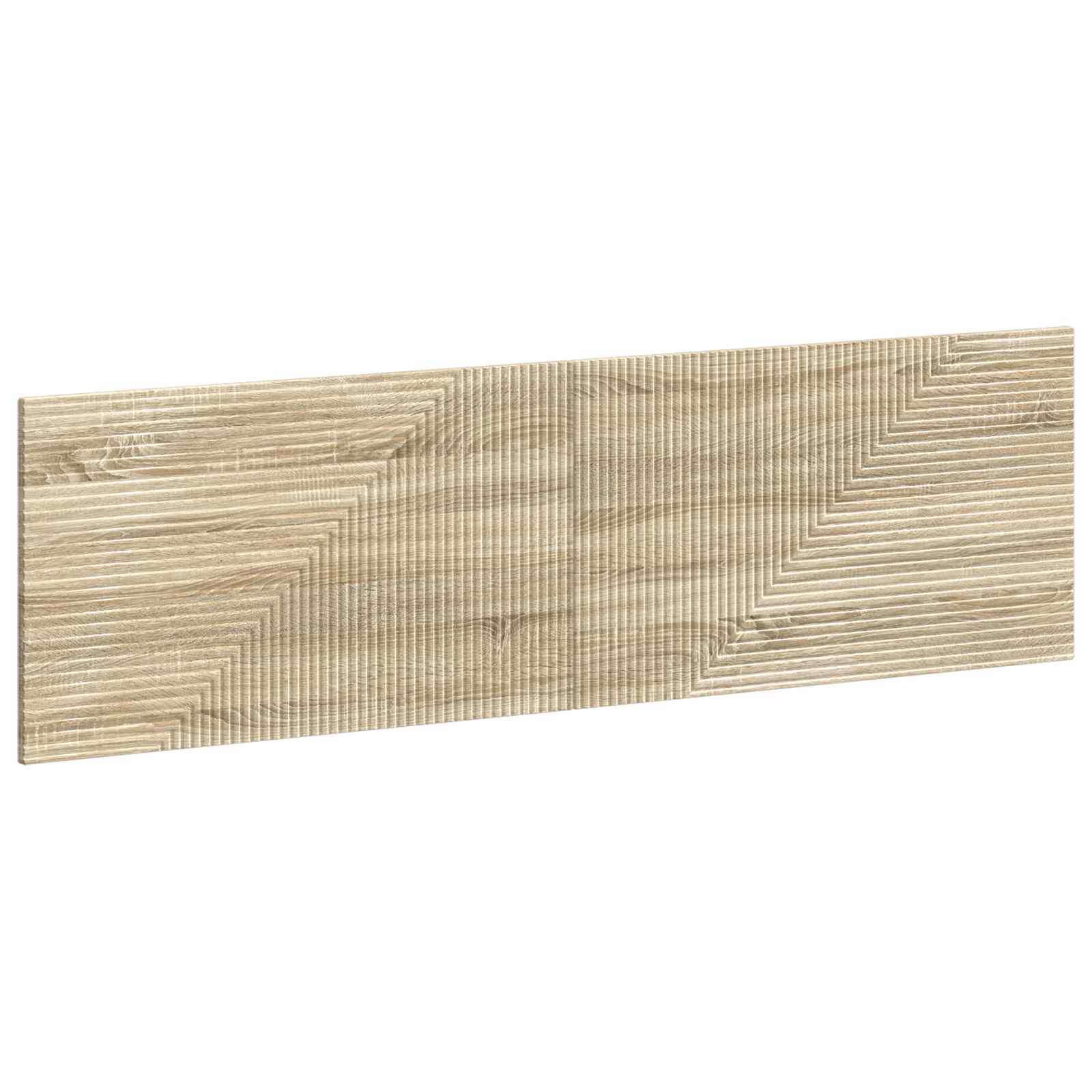 vidaXL Wall-Mounted Headboard HAARLEM Sonoma Oak Engineered Wood 2