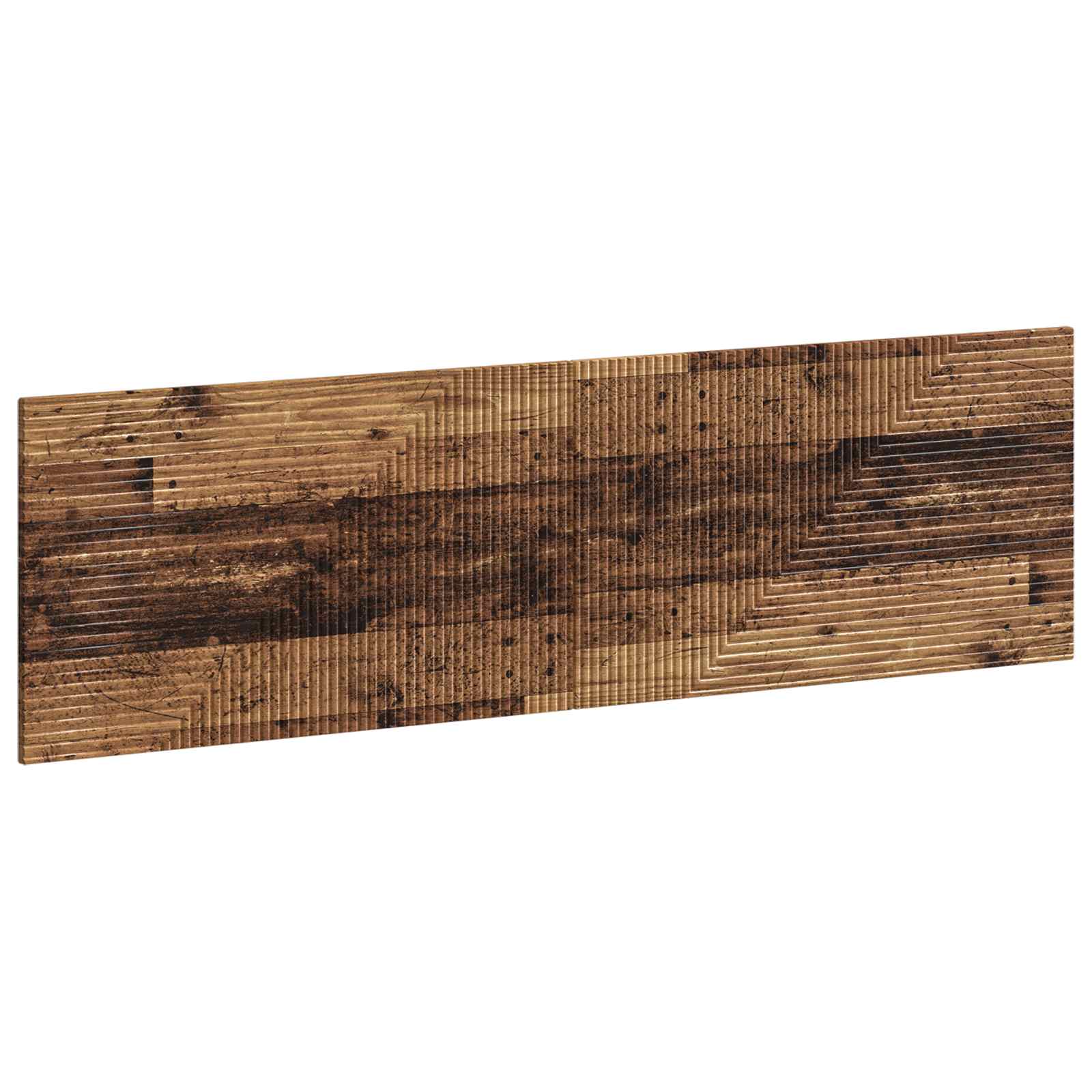 vidaXL Wall-Mounted Headboard HAARLEM Old Wood Engineered Wood 2