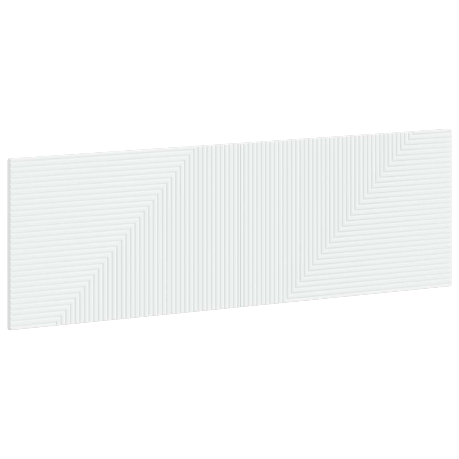 vidaXL Wall-Mounted Headboard HAARLEM White Engineered Wood 2