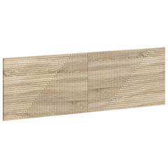 vidaXL Wall-Mounted Headboard HAARLEM Sonoma Oak Engineered Wood 2