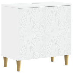 vidaXL Bathroom Sink Cabinet DELFT White 59.5 x 31.5x 59 cm 2