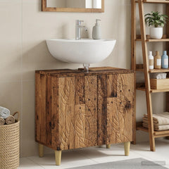 vidaXL Bathroom Sink Cabinet DELFT Old Wood 59.5 x 31.5x 59 cm 1