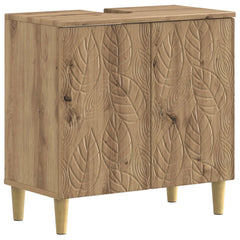 vidaXL Bathroom Sink Cabinet DELFT Artisan Oak 59.5 x 31.5x 59 cm 2