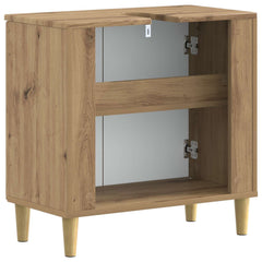 vidaXL Bathroom Sink Cabinet DELFT Artisan Oak 59.5 x 31.5x 59 cm 6
