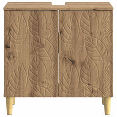 vidaXL Bathroom Sink Cabinet DELFT Artisan Oak 59.5 x 31.5x 59 cm 4
