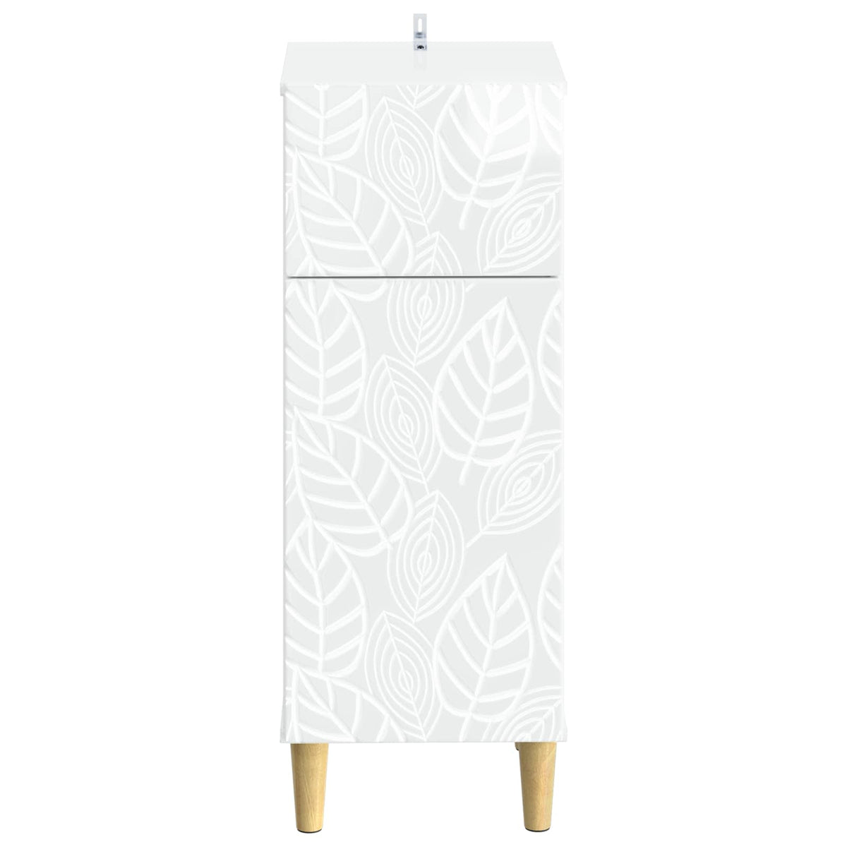 Bathroom Storage Cainet DELFT 30 x 31 x 80 cm High gloss white